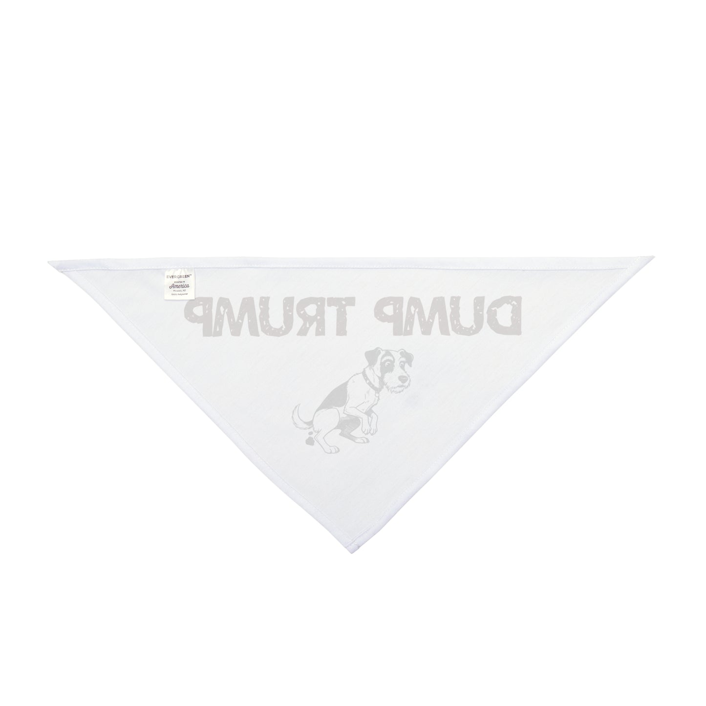 Funny Pet Bandana for Dog Lovers, Trendy Dog Accessory, Political Statement Dog Wear, Gift for Pet Owners, Dog Costume - Schmartypants
