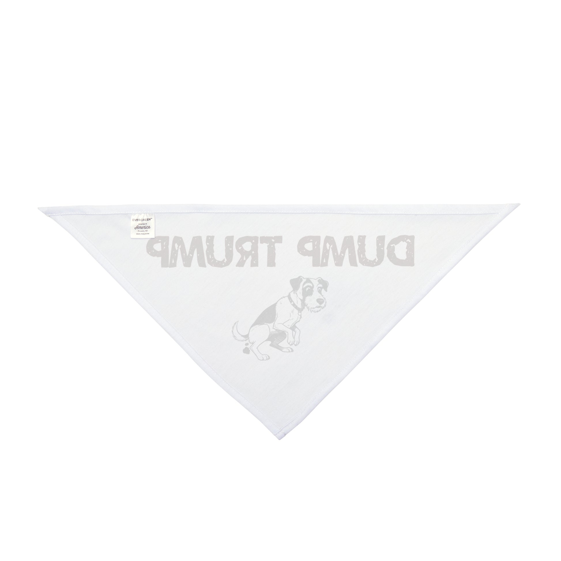 Funny Pet Bandana for Dog Lovers, Trendy Dog Accessory, Political Statement Dog Wear, Gift for Pet Owners, Dog Costume - Schmartypants