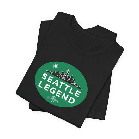 Seattle Legend Unisex Tee, Casual Seattle Gift, City Pride Shirt, Travel Souvenir Apparel, Urban Style Wear, Classic Fit T-Shirt, Seattle Souvenir