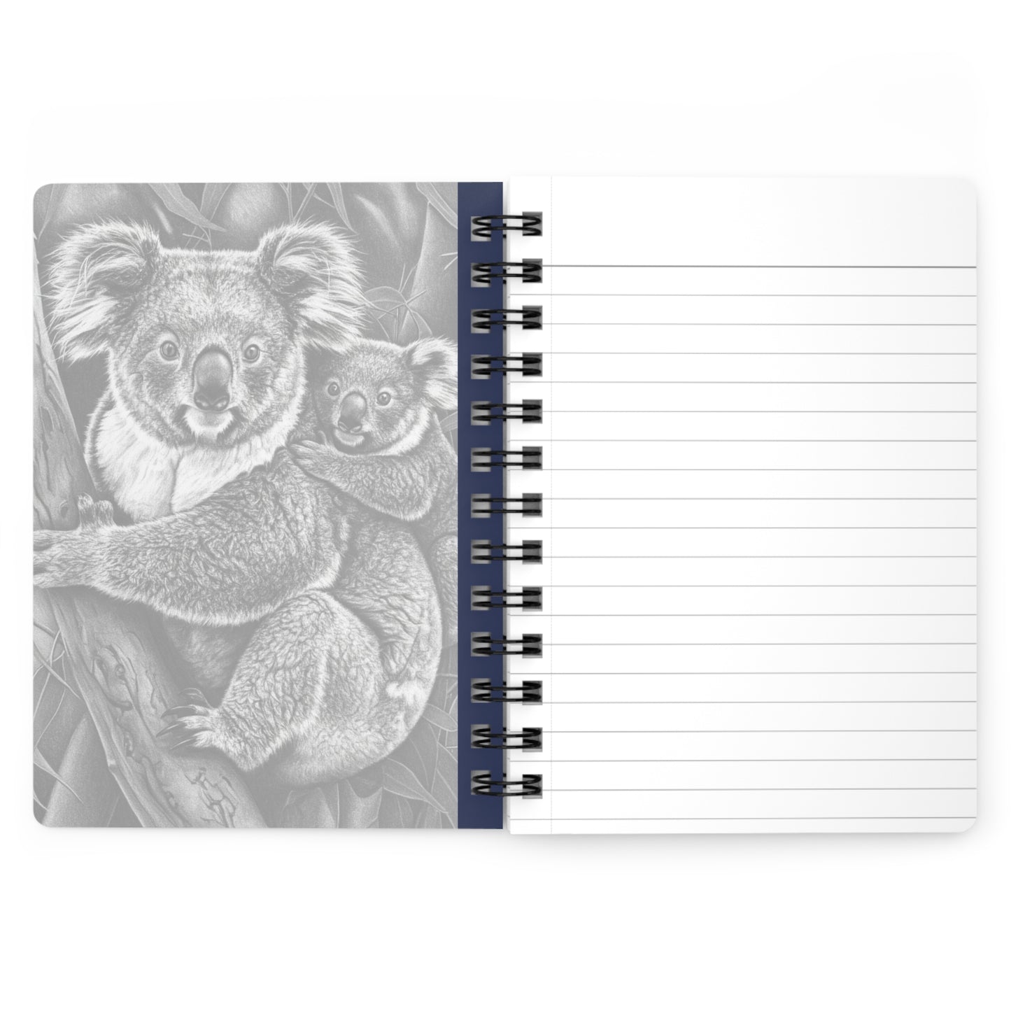 Koala-Themed Spiral Bound Journal - Perfect for Nature Lovers and Gift Giving, Australia Travel Journal - Schmartypants