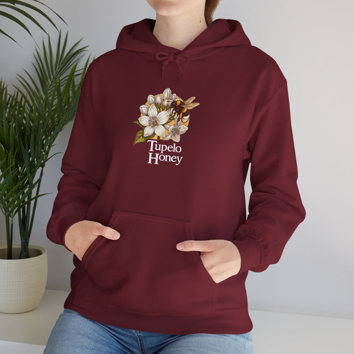 Tupelo Honey Hoodie, Van Morrison Inspired Sweatshirt, Angel River Concert Wear, Classic Rock Fan Gift, Unisex Heavy Blend Hooded Sweater
