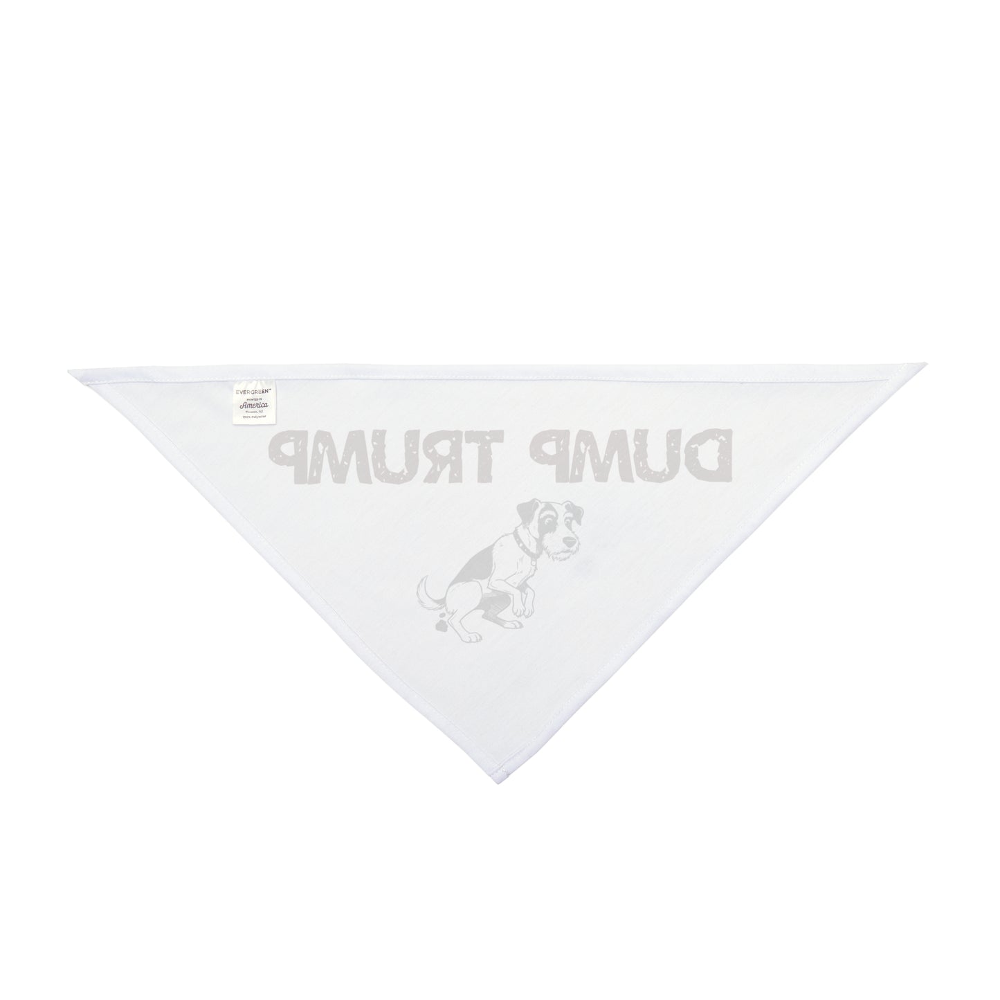 Funny Pet Bandana for Dog Lovers, Trendy Dog Accessory, Political Statement Dog Wear, Gift for Pet Owners, Dog Costume - Schmartypants