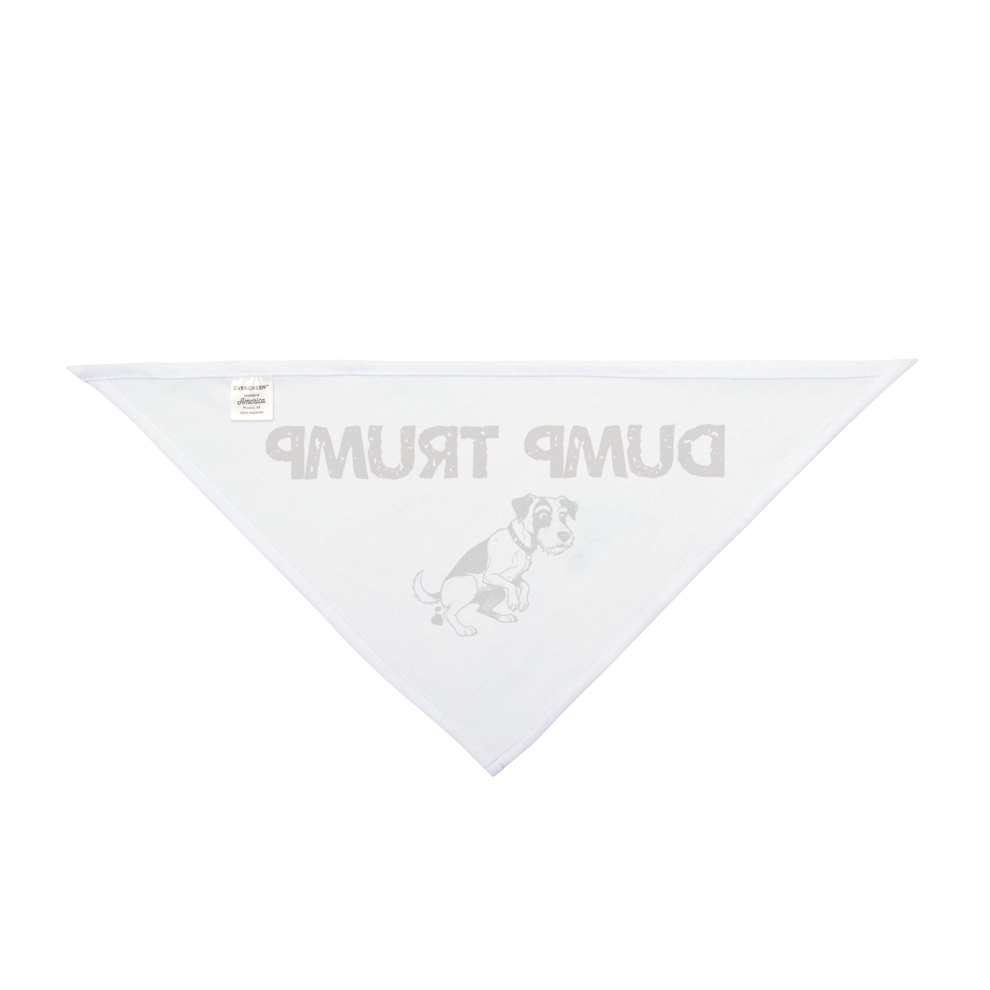Funny Pet Bandana for Dog Lovers, Trendy Dog Accessory, Political Statement Dog Wear, Gift for Pet Owners, Dog Costume - Schmartypants
