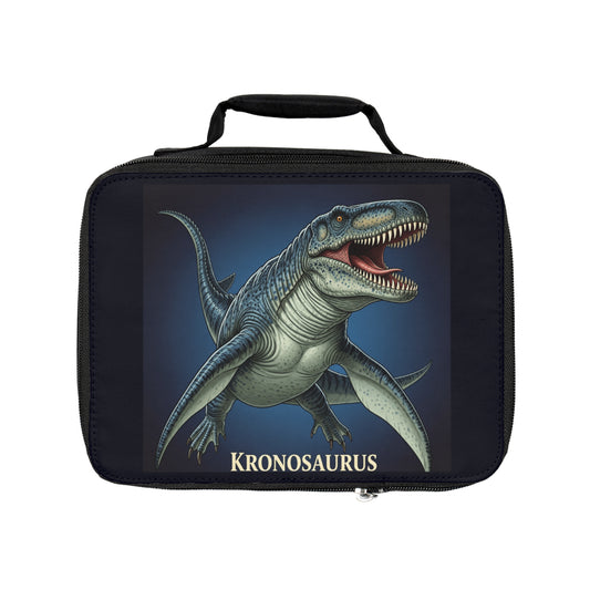 Kronosaurus Lunch Bag | Fun Dinosaur Insulated Lunch Box for Kids, School, Picnics, Gifts, Unique Lunch Carrier