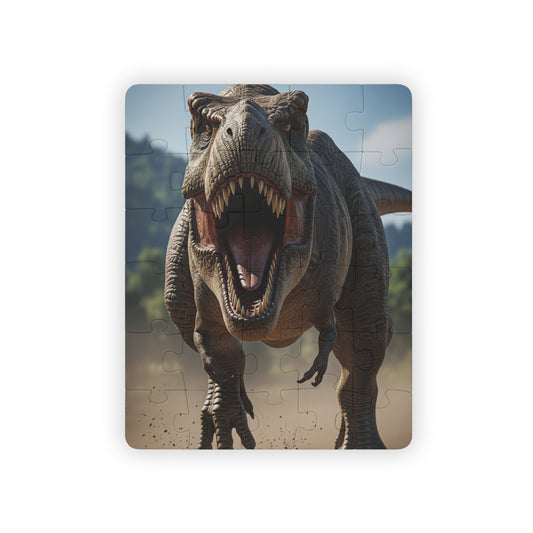 T Rex Jurassic Dinosaur Adventure Kids' Puzzle | Fun 30-Piece Jigsaw Toy, Educational Gift, Dino Theme Kids Activity, Birthday Party Favor