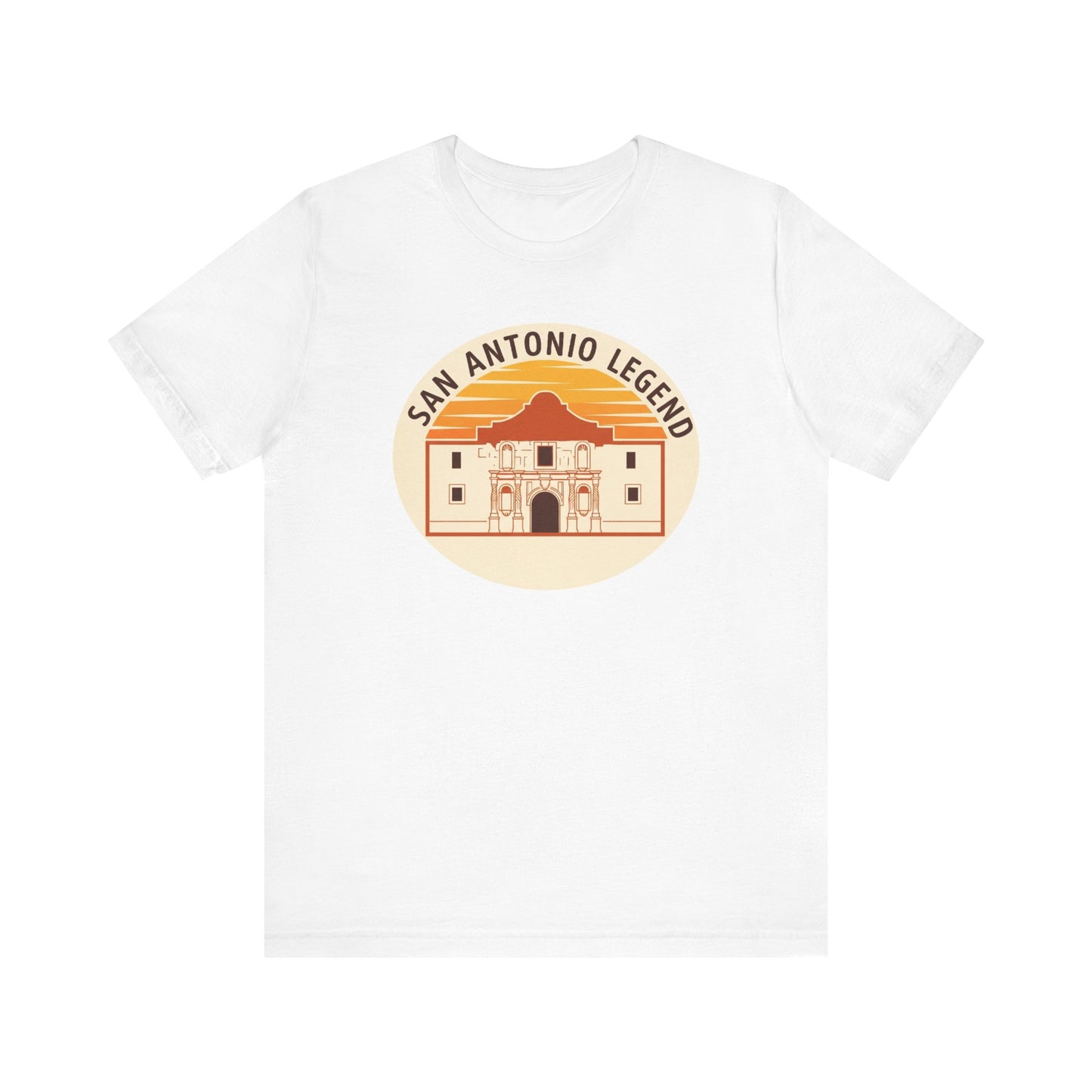 San Antonio Legend Tee, Vintage Style T-Shirt, Casual Wear, Souvenir Gift for Travelers, Summer Outing
