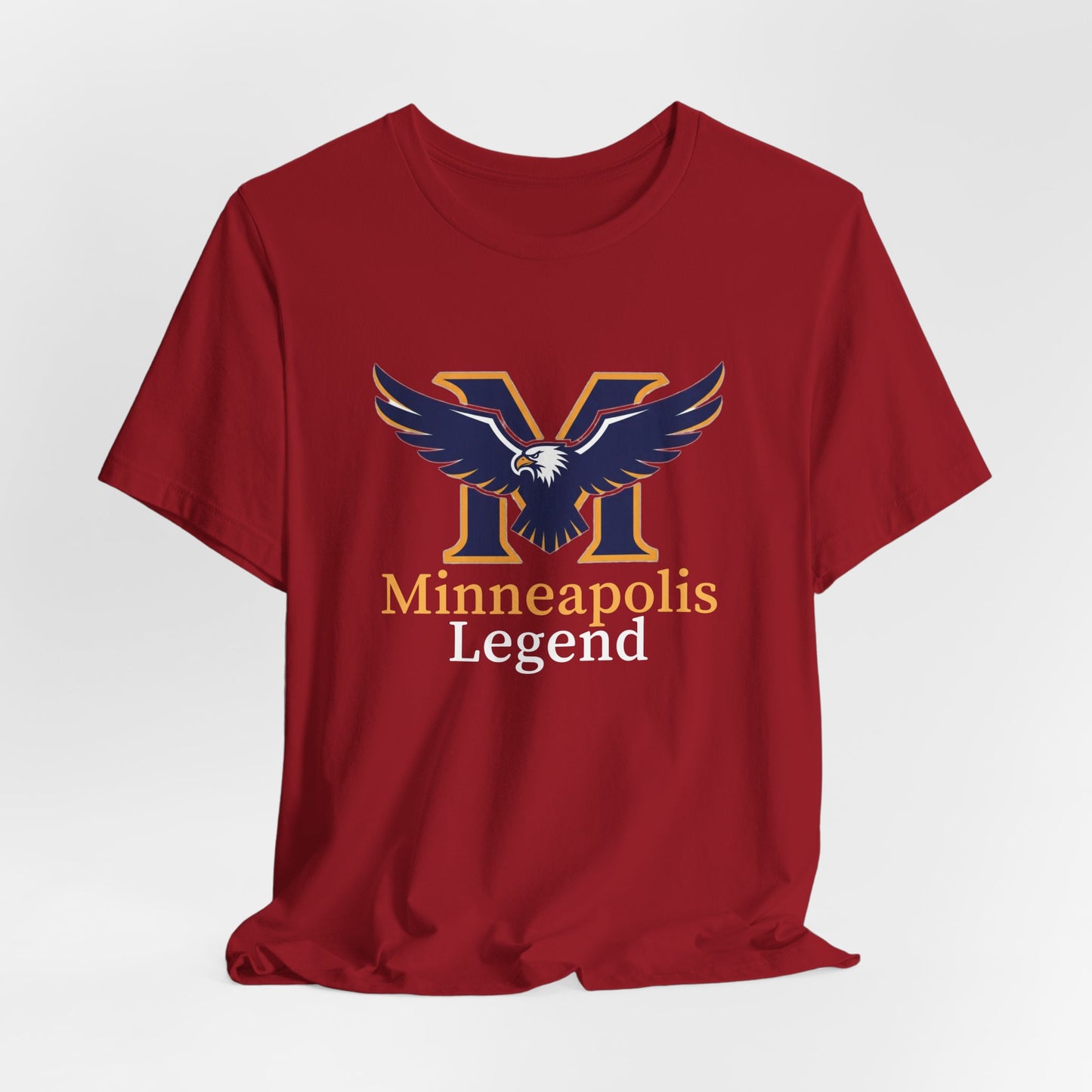 Minneapolis Legend Unisex Jersey Tee - Casual Wear, Sports Lover Gift, College Apparel, Team Spirit Shirt, Birthday Present