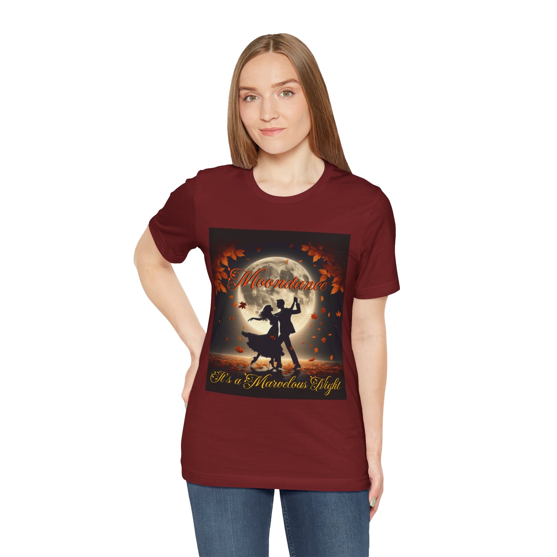 Moondance Unisex Jersey Tee - "It's a Marvelous Night" Graphic Shirt - Van Morrison and Music Fans - Schmartypants
