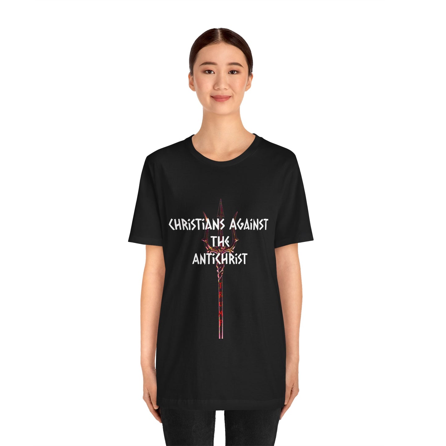 Christians Against the Antichrist Unisex Tee | Faith-Based T-Shirt, Christian Apparel, Spiritual Gifts, Casual Wear, Religious [...]