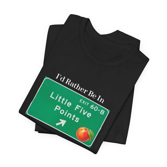 Atlanta Arts Scene Unisex Tee, Little Five Points Statement Shirt, Visit L5P Gift, Thriving Artsy District Top, Black Lives Matter Shirt