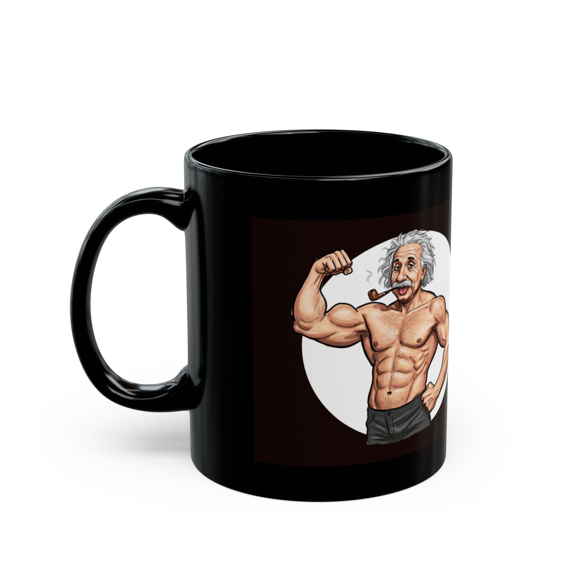 Black 'Science Buff' Mug - Funny Gift for Science Lovers, Physics Students, Einstein, Coffee Lover Mug, Geeky Coffee Mug, Unique Science Mug, Ideal for Birthdays - Schmartypants