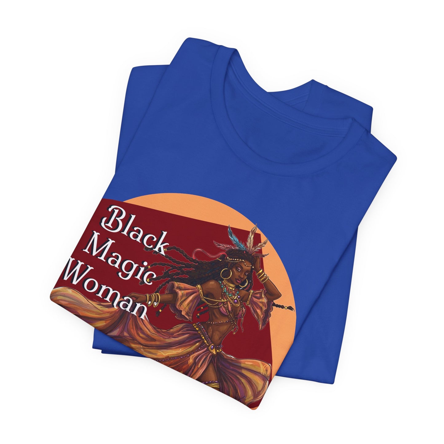 'Black Magic Woman' Tee, Witchy Apparel, Boho T-Shirt, Festival Outfit, Classic Rock Fans, Santana, Fleetwood Mac - Schmartypants