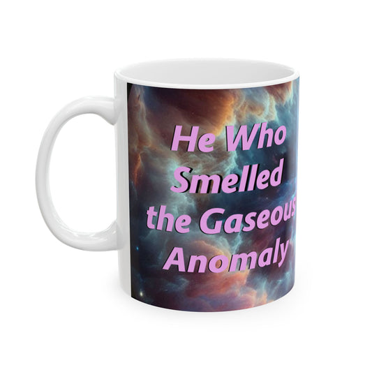 HIlarious Cosmic Ceramic Mug - Galaxy Design for Trekkies and Sci-Fi Fans - Schmartypants