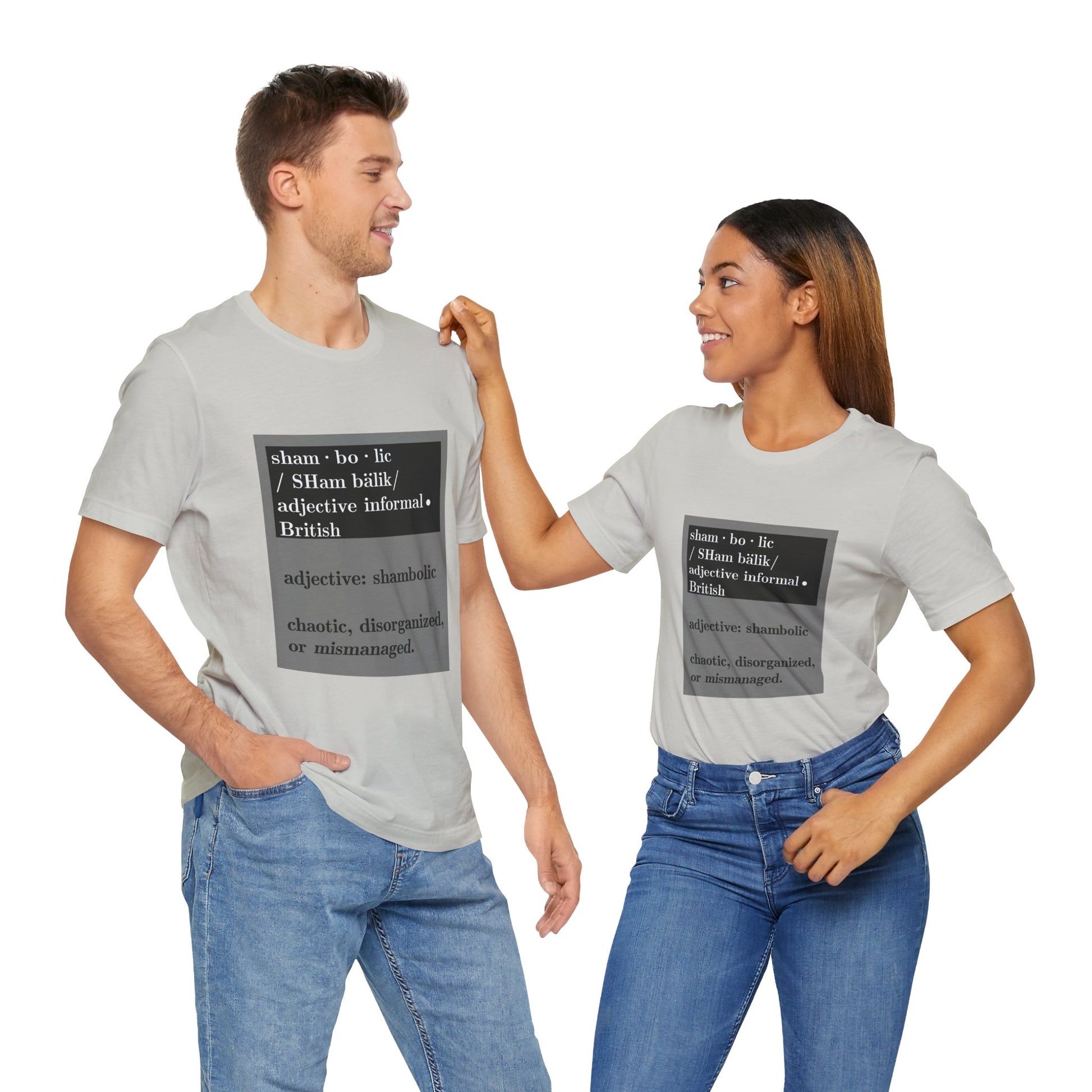 Shambolic Definition Tee, Funny Graphic T-Shirt, Casual Wear, Perfect Gift, Unisex Apparel, Protest Humor, Rachal Maddow Fans - Schmartypants