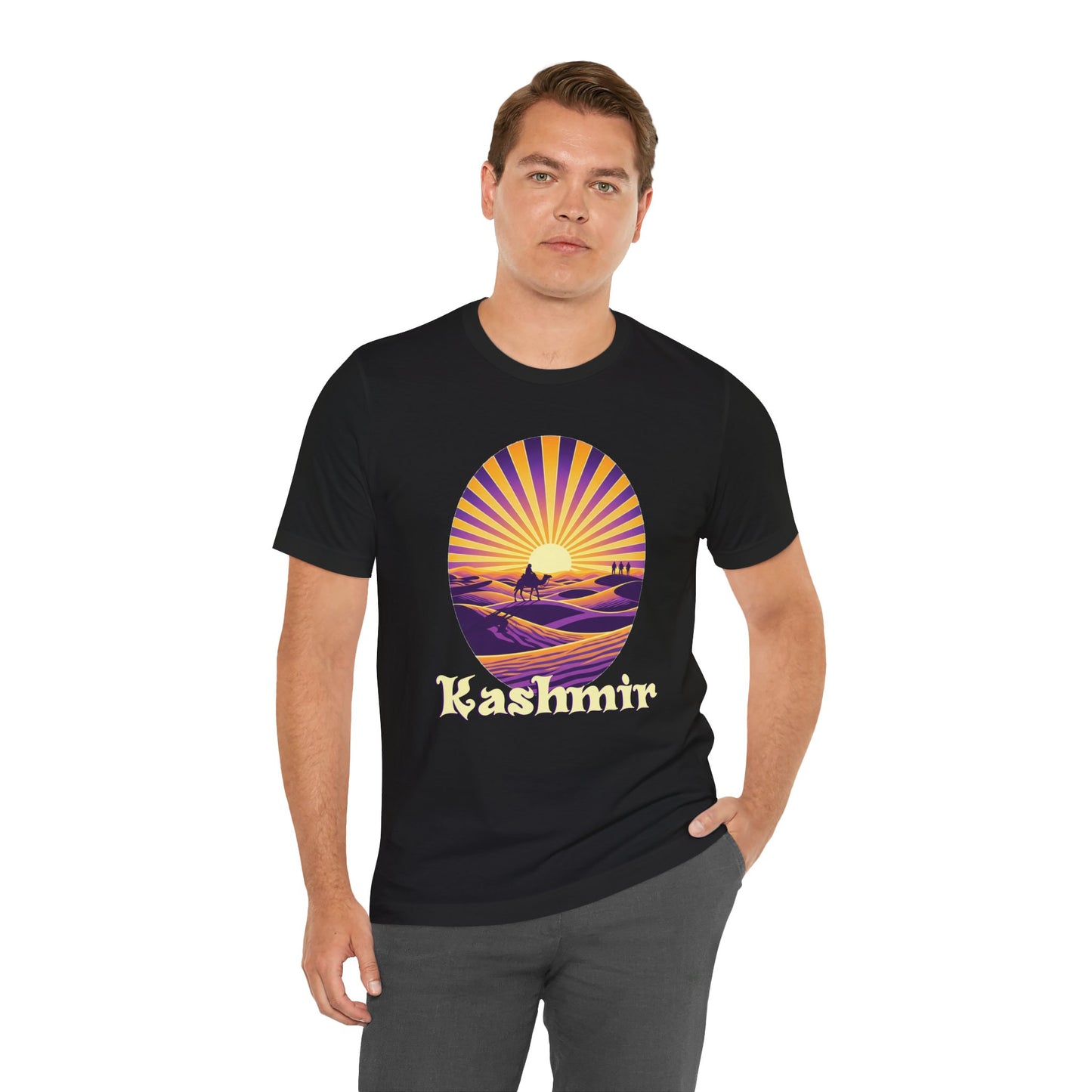 Kashmir Classic Rock Tee, Led Zeppelin Fan Gift, Music Festival Wear, Unisex Band T-Shirt, Blues Rock Tee, Retro Concert Shirt