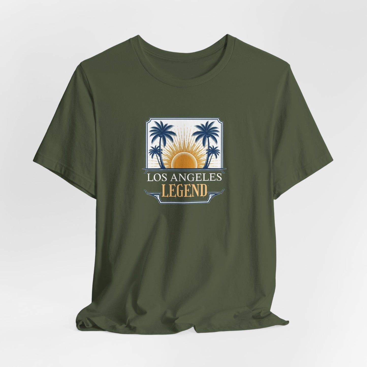 Los Angeles Legend Tee, Unisex Short Sleeve Shirt, California Pride, Summer Vibe, Travel Gift, Casual Wear, L.A. Souvenir Tee