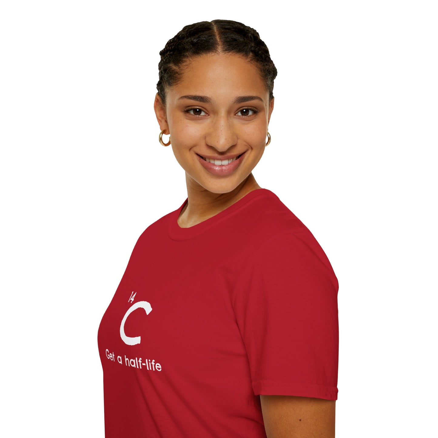 Carbon-14 'Get a Half-Life' Unisex T-Shirt - Science Gift for Archeologists, Students, and Teachers