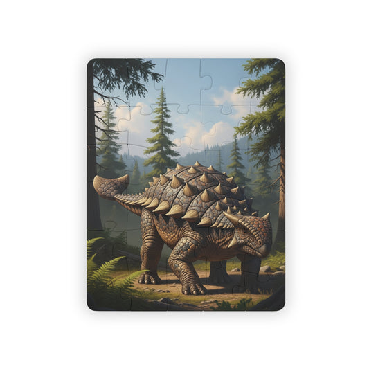 Ankylosaurus Kids' Dinosaur Puzzle Adventure, 30-Piece Fun, Educational Game for Children, Jurassic Toy for Birthdays, Holidays, Family Time
