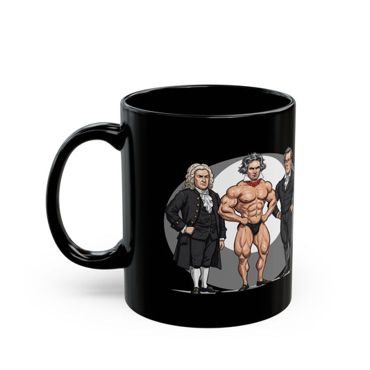 'Classical Music Buff' Mug - 11oz & 15oz, Funny Perfect Gift for Musicians, Music Lovers, Coffee Enthusiasts, Birthday, Celebration, Home Decor, Symphony - Schmartypants