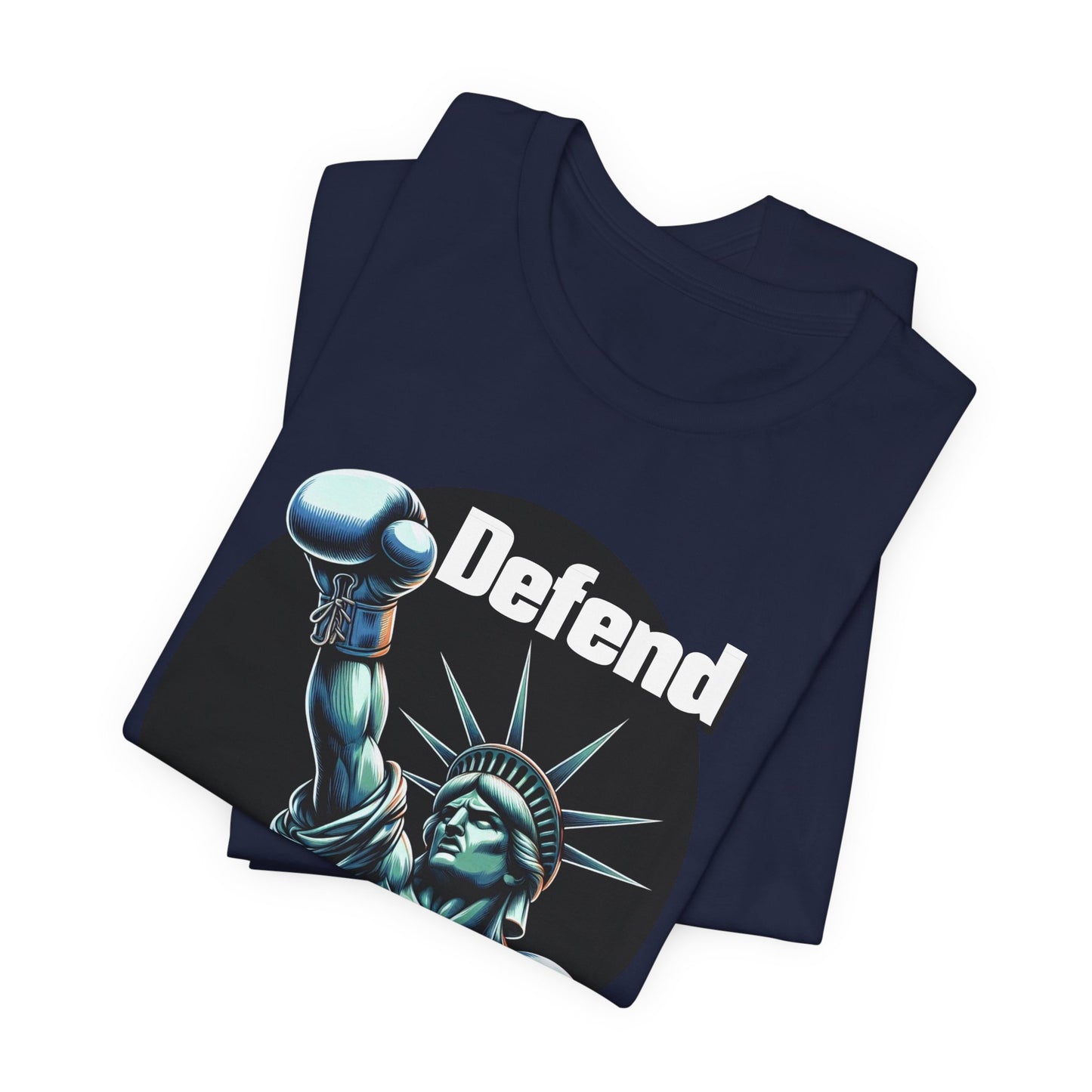 Defend Democracy Tee - Unisex Jersey Short Sleeve Shirt - Protest Wear - Activist Tee