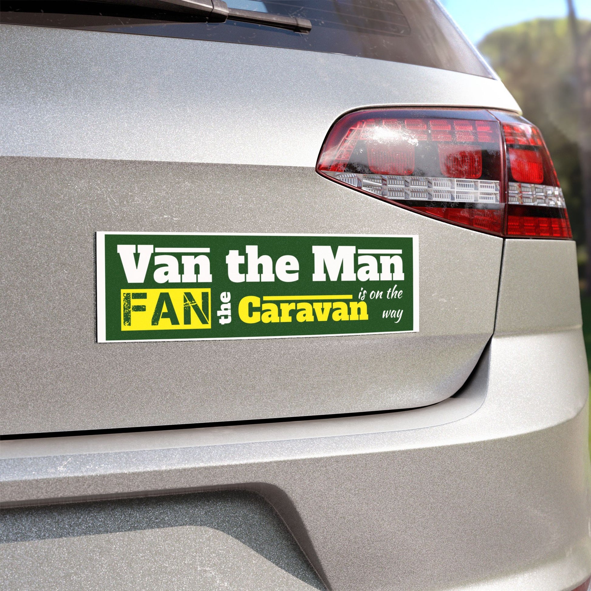 Van the Man Car Magnet - Fun Caravan Fan Decor for Van Life Enthusiasts - Schmartypants