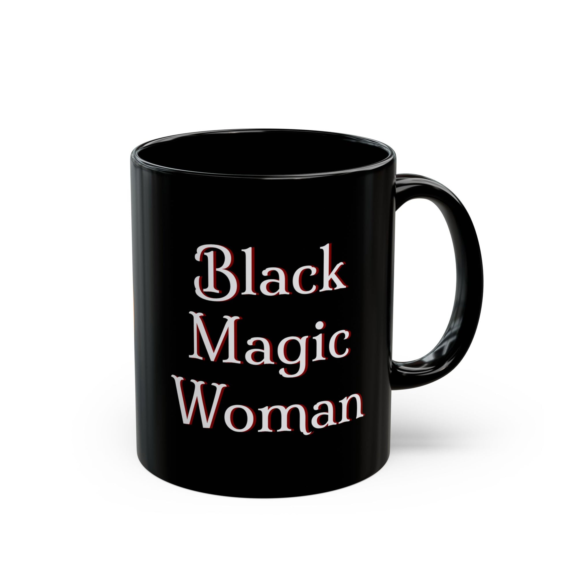 'Black Magic Woman' Mug | Enchanting Coffee Cup for Classic Rock Fans, Santana, early Fleetwood Mac, 11oz or 15oz - Schmartypants
