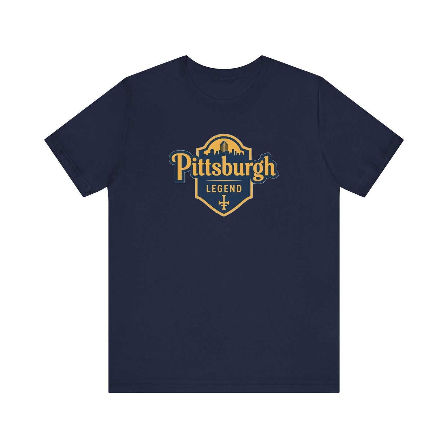 Pittsburgh Legend Tee - Unisex Jersey Short Sleeve T-Shirt, Perfect for Sports Fans, Gifts, Casual Wear, Team Spirit, Pittsburgh Souvenir Tee