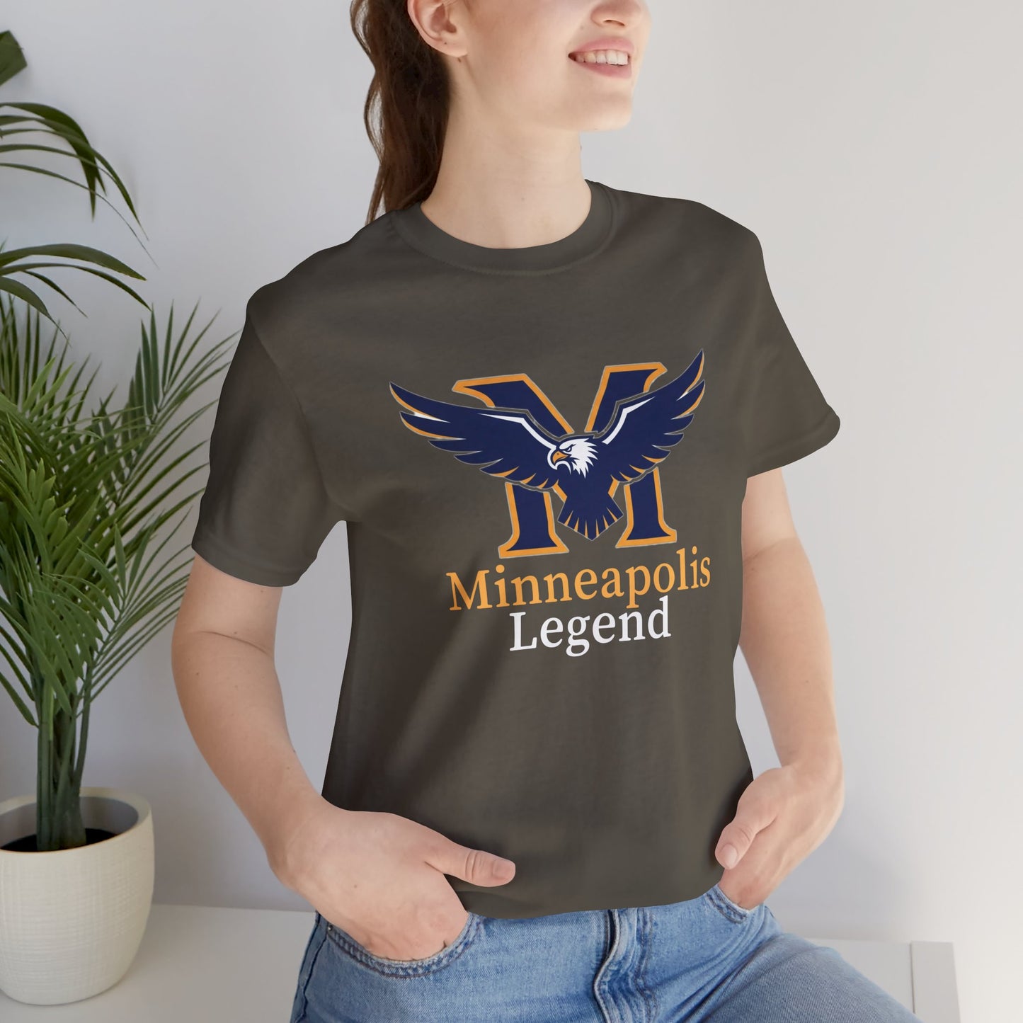Minneapolis Legend Unisex Jersey Tee - Casual Wear, Sports Lover Gift, College Apparel, Team Spirit Shirt, Birthday Present