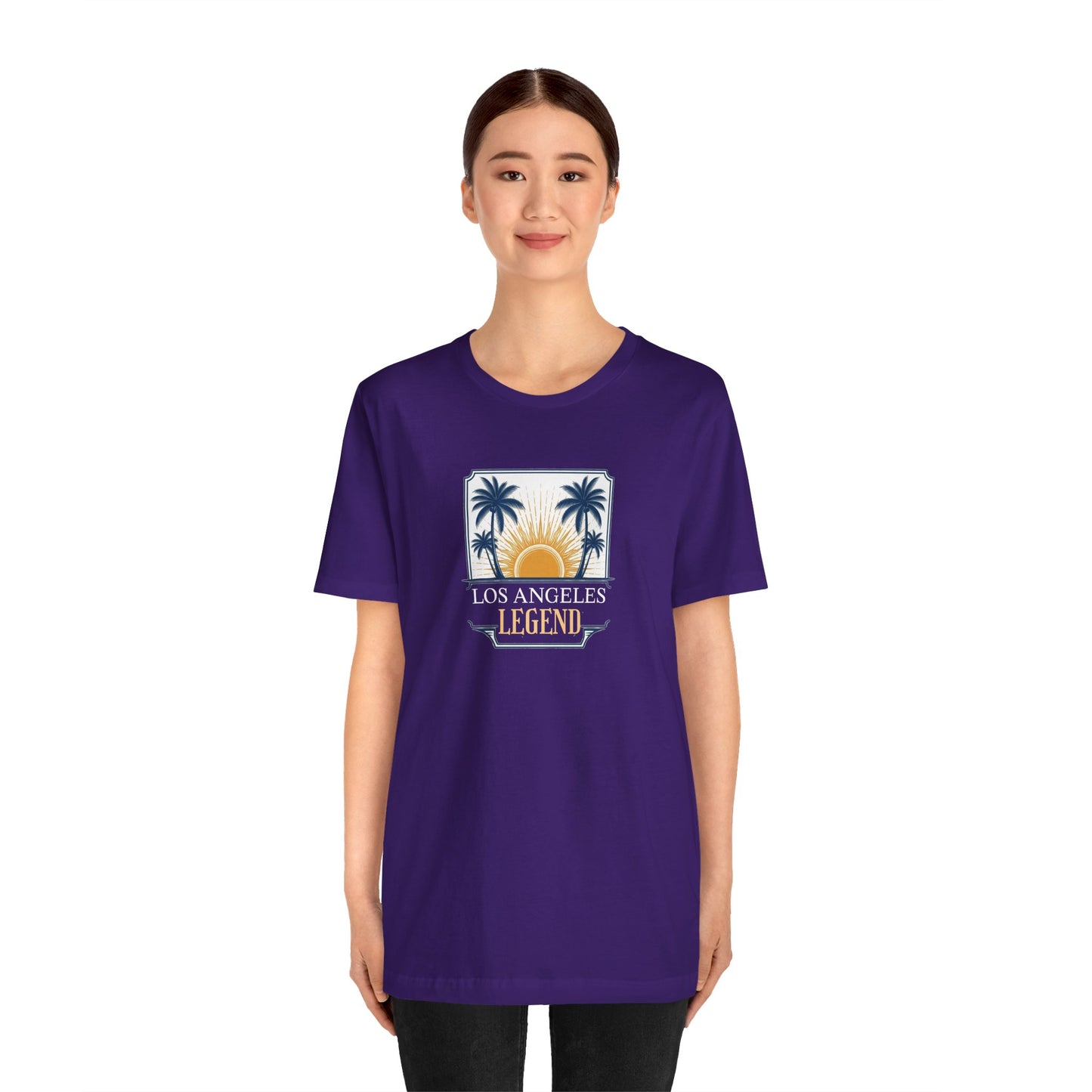 Los Angeles Legend Tee, Unisex Short Sleeve Shirt, California Pride, Summer Vibe, Travel Gift, Casual Wear, L.A. Souvenir Tee