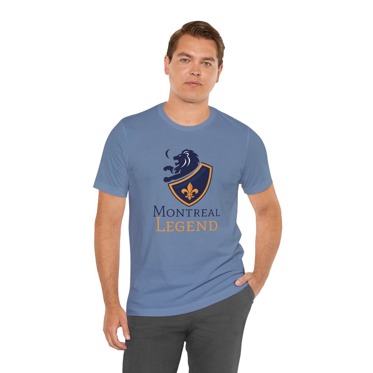 Montreal Legend Tee - Unisex Graphic Shirt, Vintage Style, Casual Outfit, Gift for Him/Her, Sports Lover Apparel, Montreal Souvenir Tee