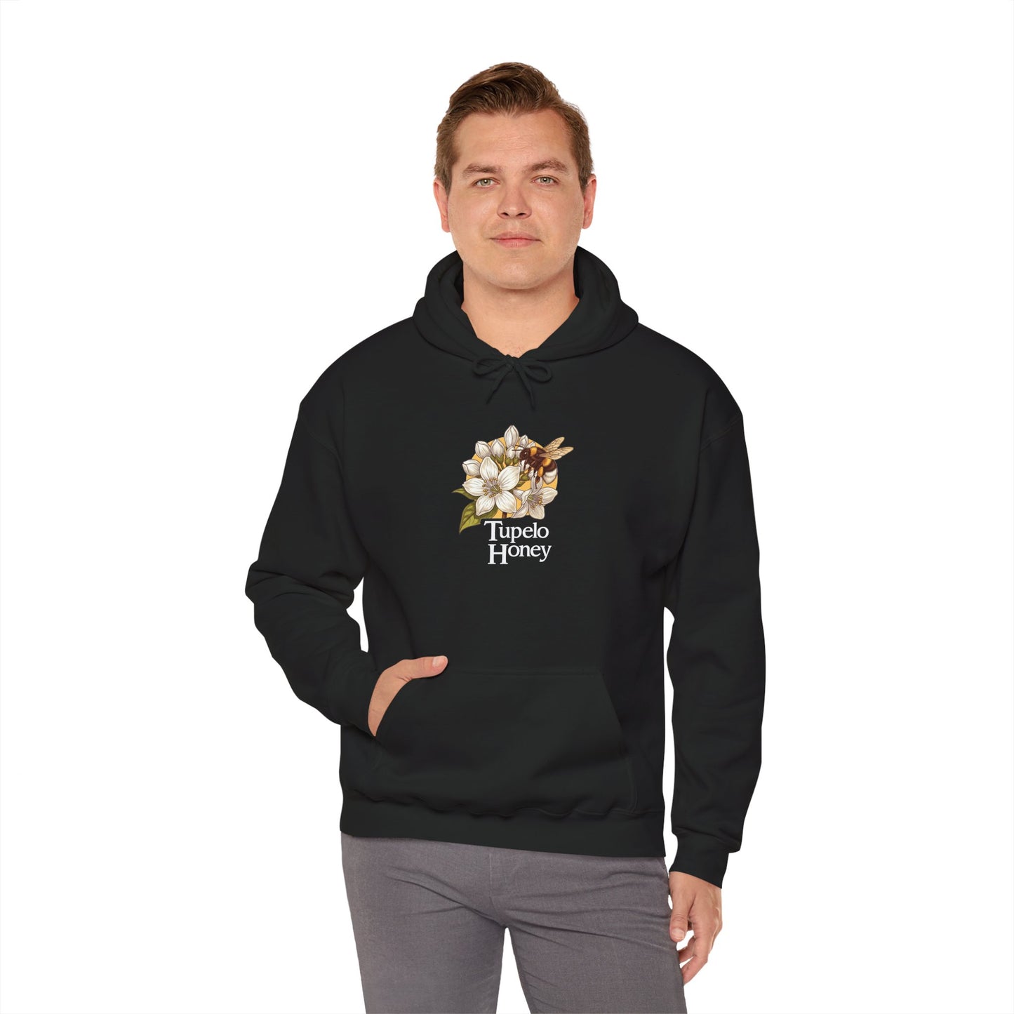 Tupelo Honey Hoodie, Van Morrison Inspired Sweatshirt, Angel River Concert Wear, Classic Rock Fan Gift, Unisex Heavy Blend Hooded Sweater
