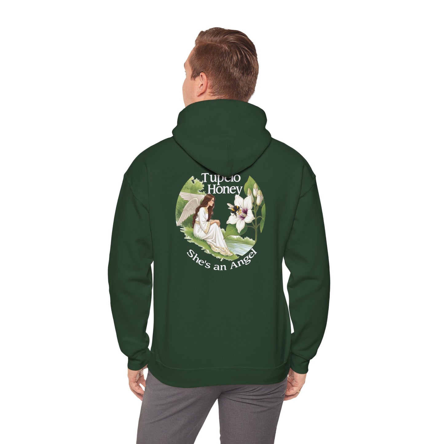 Tupelo Honey Hoodie, Van Morrison Inspired Sweatshirt, Angel River Concert Wear, Classic Rock Fan Gift, Unisex Heavy Blend Hooded Sweater