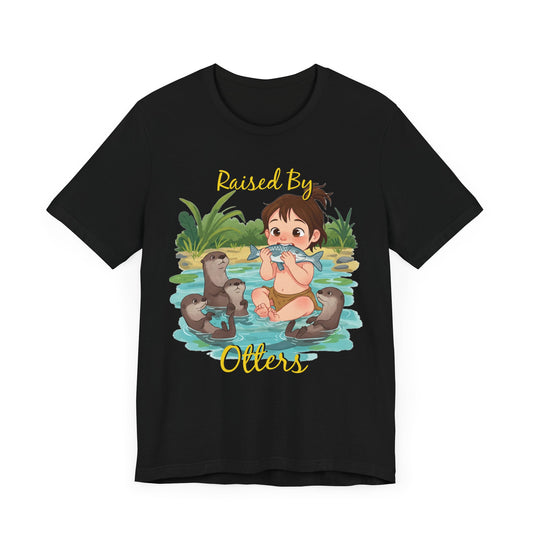 Funny Otter Graphic Tee - 'Raised By Otters' Unisex Jersey Shirt, Animal Lover Gift, Cute Summer Top, Kid’s Birthday Shirt, [...]