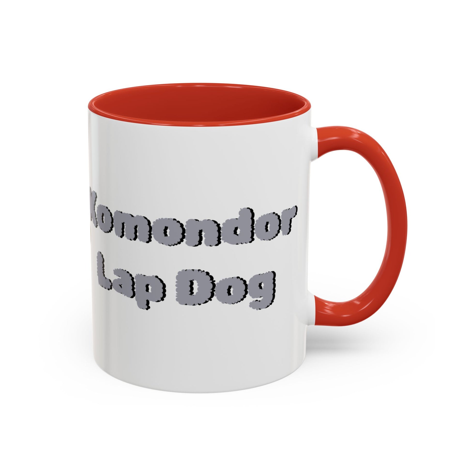 Komondor Lap Dog Coffee Mug - Funny Pet Lovers Gift - 11oz & 15oz - Schmartypants