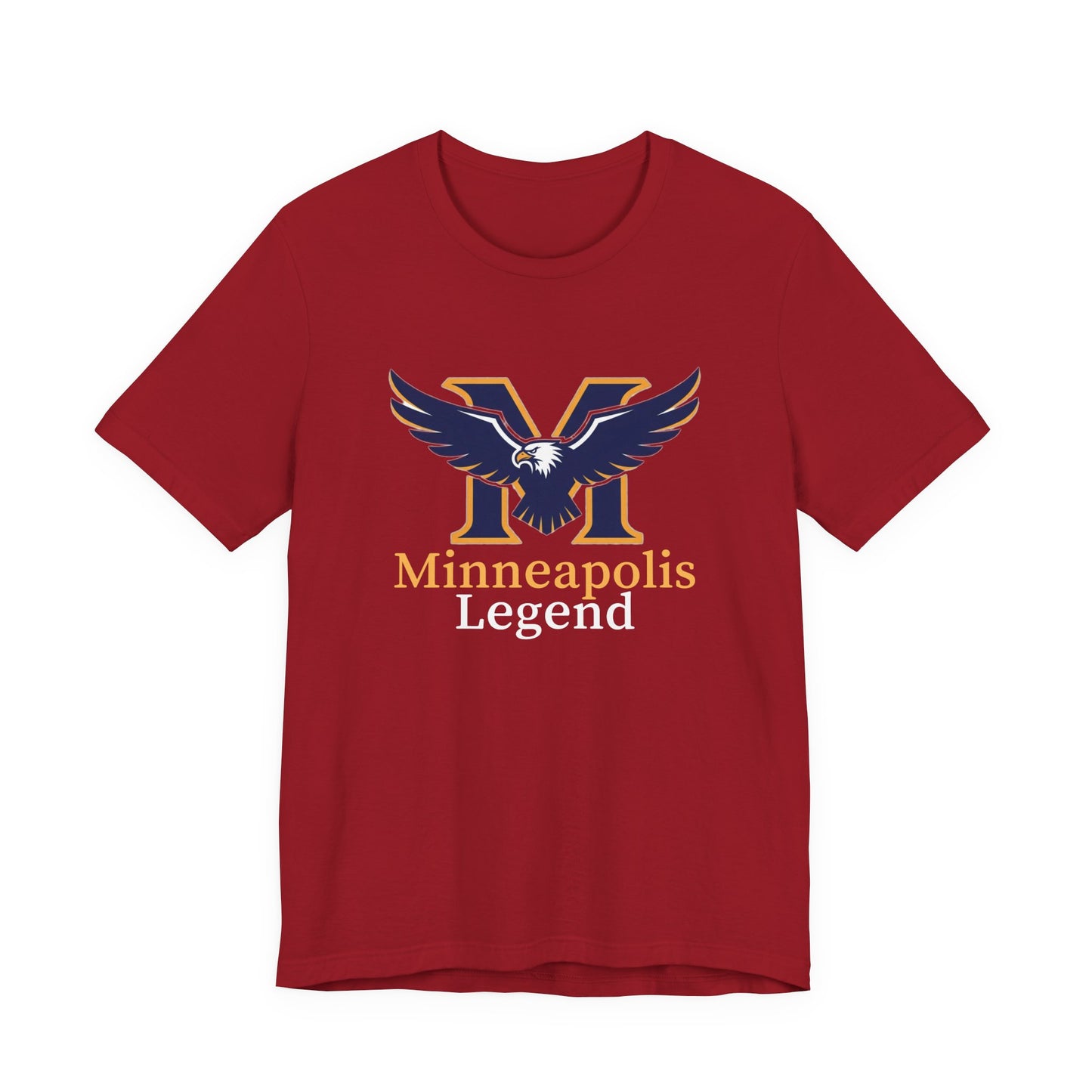 Minneapolis Legend Unisex Jersey Tee - Casual Wear, Sports Lover Gift, College Apparel, Team Spirit Shirt, Birthday Present