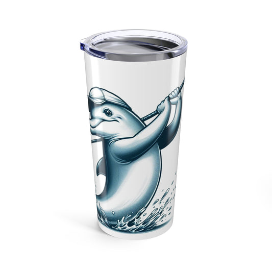 Funny 'Sorry. I'm Golphin'.' Golfers Gift 20oz Tumbler – Fun Drinkware for Dads and All Golfing Enthusiasts - Schmartypants