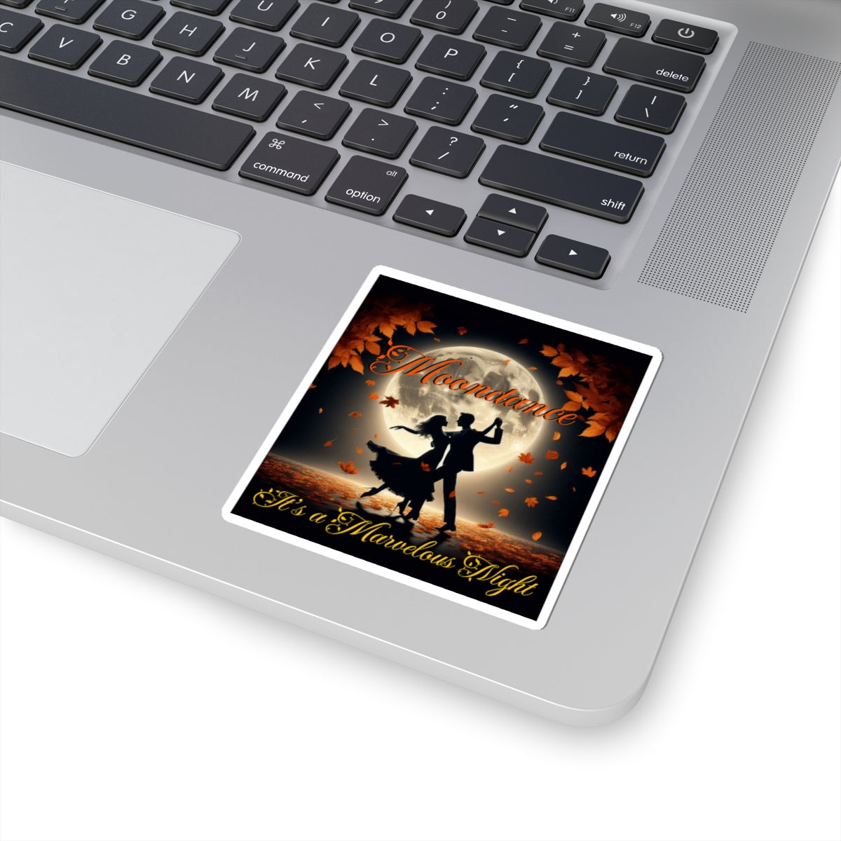 Moondance Kiss-Cut Stickers - Celebrate the Marvelous Night - Van Morrison and Music Fans - Schmartypants