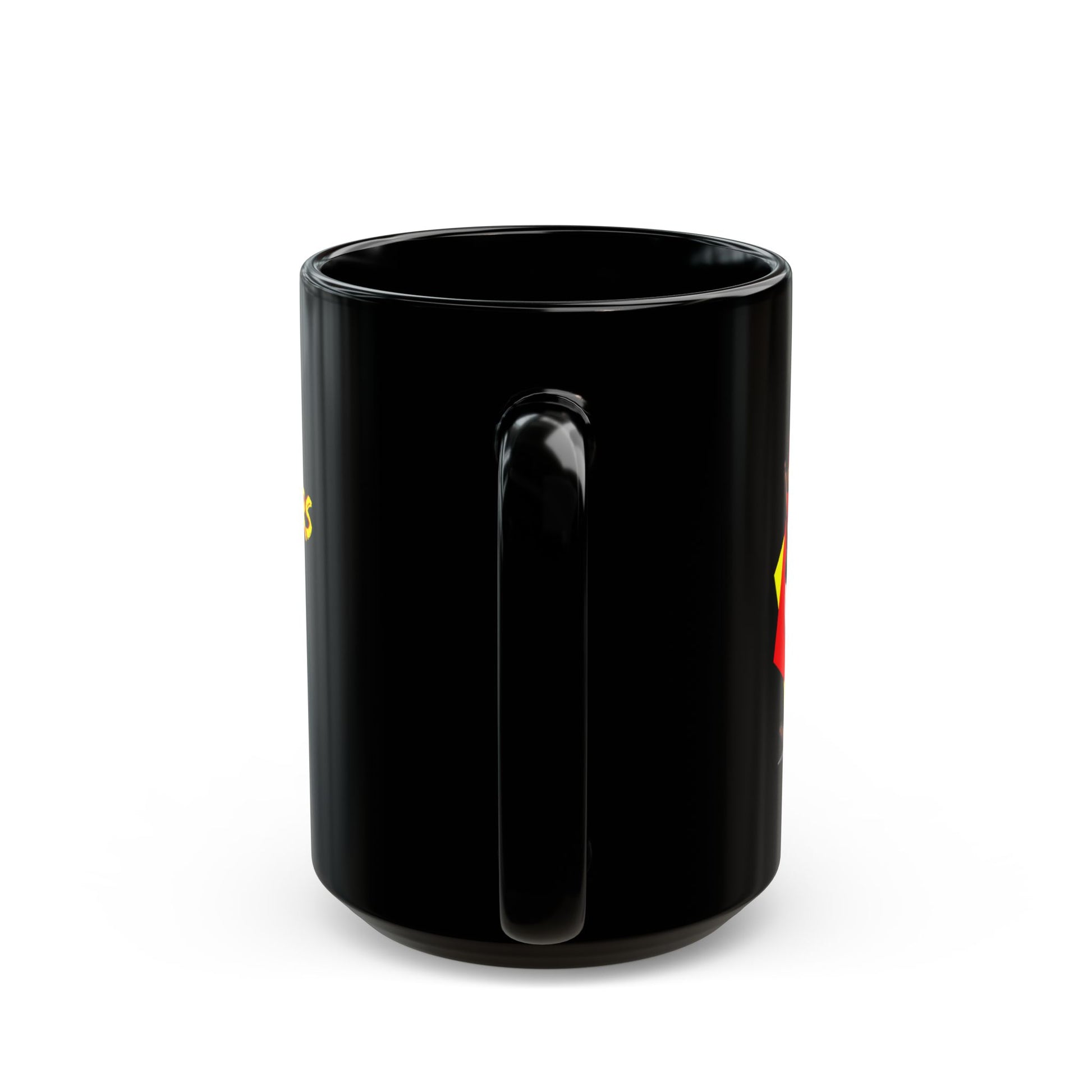 "Grandfathers Rock" Coffee Mug - Funny Black Mug for Granddad, Gift for Father's Day, Birthdays - Schmartypants