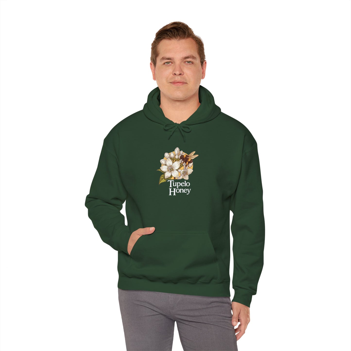 Tupelo Honey Hoodie, Van Morrison Inspired Sweatshirt, Angel River Concert Wear, Classic Rock Fan Gift, Unisex Heavy Blend Hooded Sweater