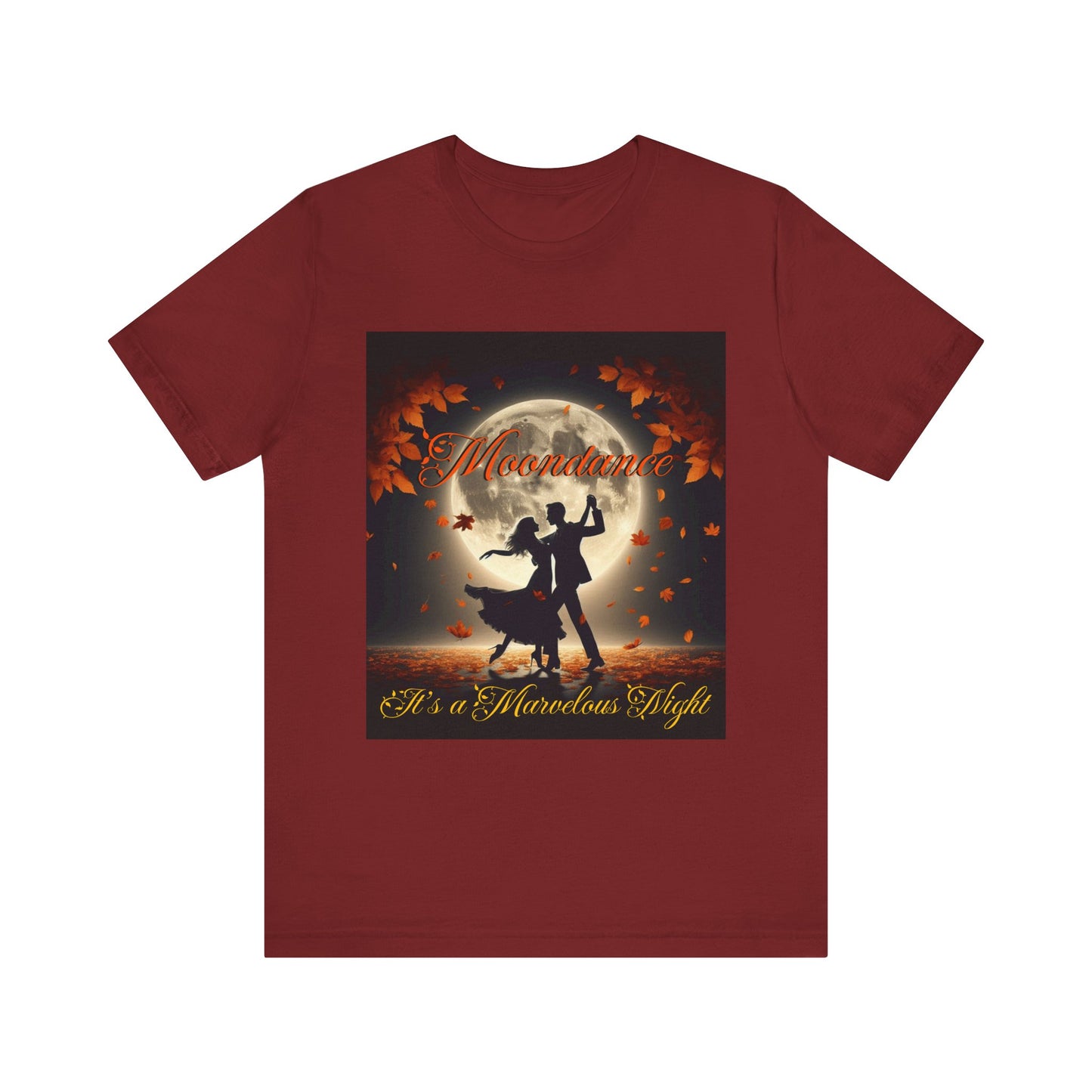 Moondance Unisex Jersey Tee - "It's a Marvelous Night" Graphic Shirt - Van Morrison and Music Fans - Schmartypants