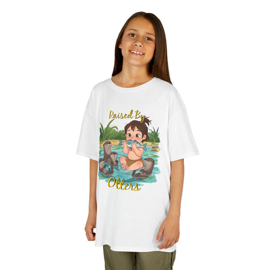 Cute Otter Kid's Tee, Fun Summer Shirt, Animal Lover Gift, Birthday Party Clothes, Playdate Outfit, Nature Kids Apparel