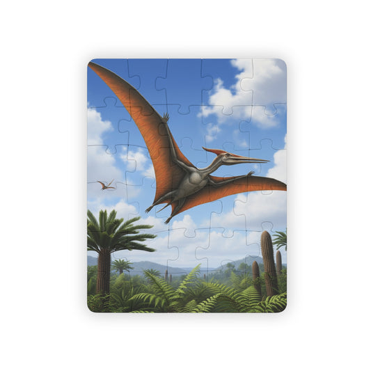 Pterosaur Jurassic Adventure Puzzle for Kids, 30-Piece Dinosaur Theme, Educational Fun, Creative Play, Ideal Gift for Birthdays