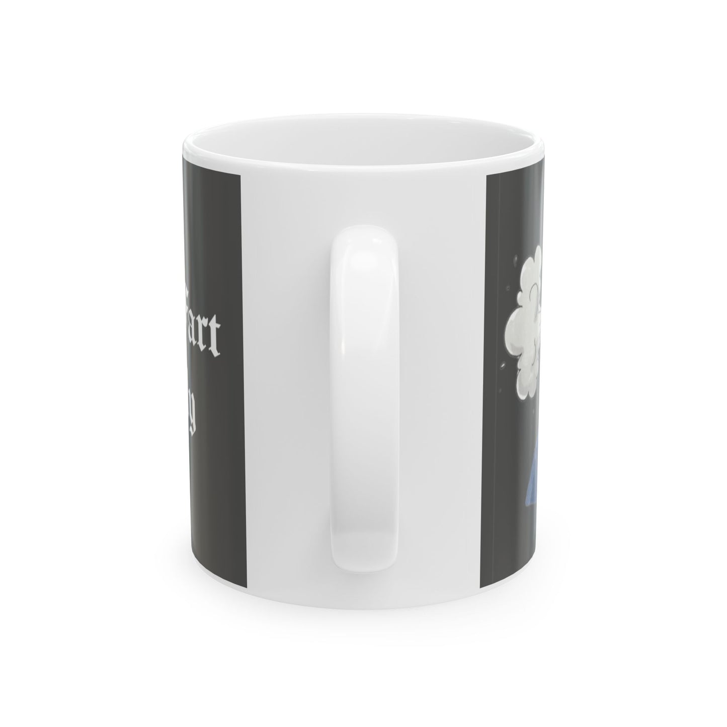 Funny Benjamin Franklin Ceramic Mug - Brainstorming Gift for Intellectuals - Schmartypants
