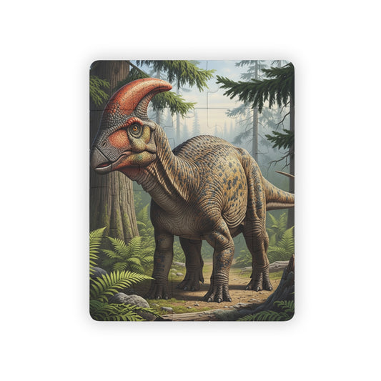 Hadrosaur Duck-Billed Dino Adventure Puzzle for Kids, Engaging 30-Piece Jurassic Dinosaur Jigsaw, Educational Fun for Children, Birthdays