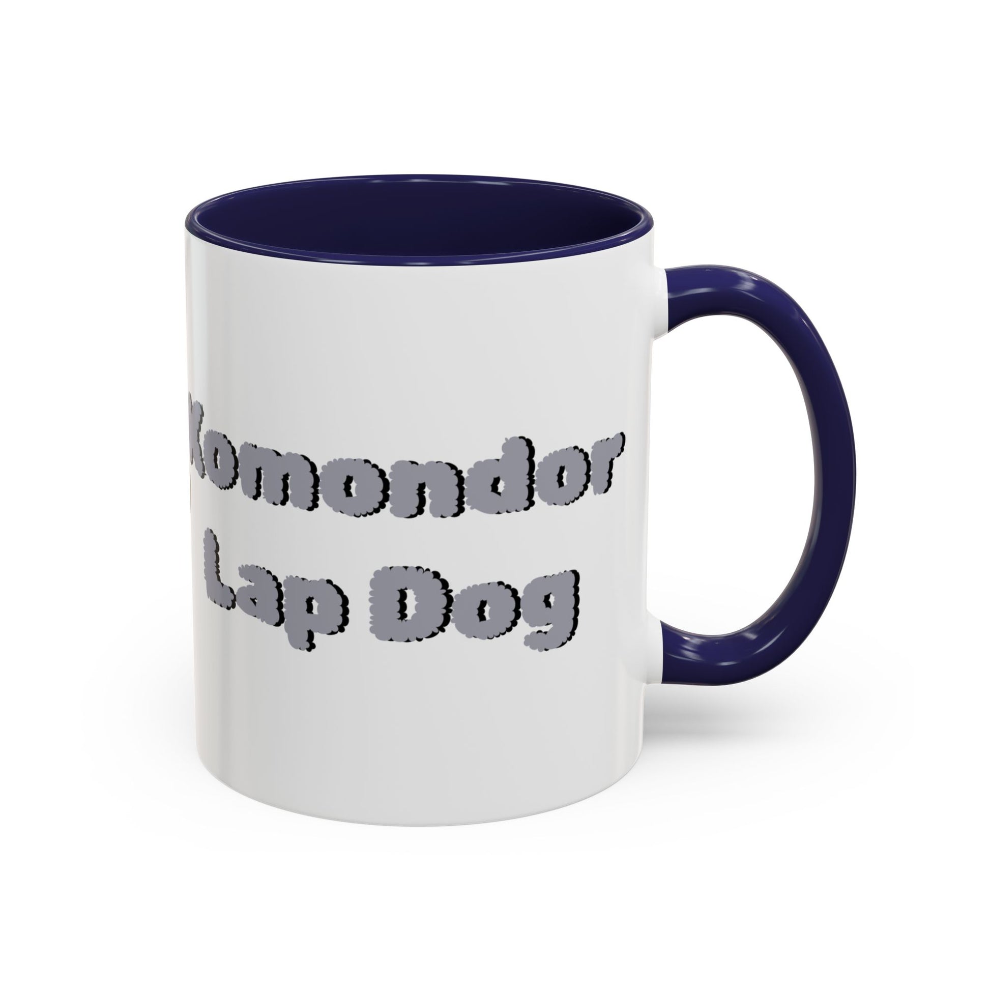 Komondor Lap Dog Coffee Mug - Funny Pet Lovers Gift - 11oz & 15oz - Schmartypants