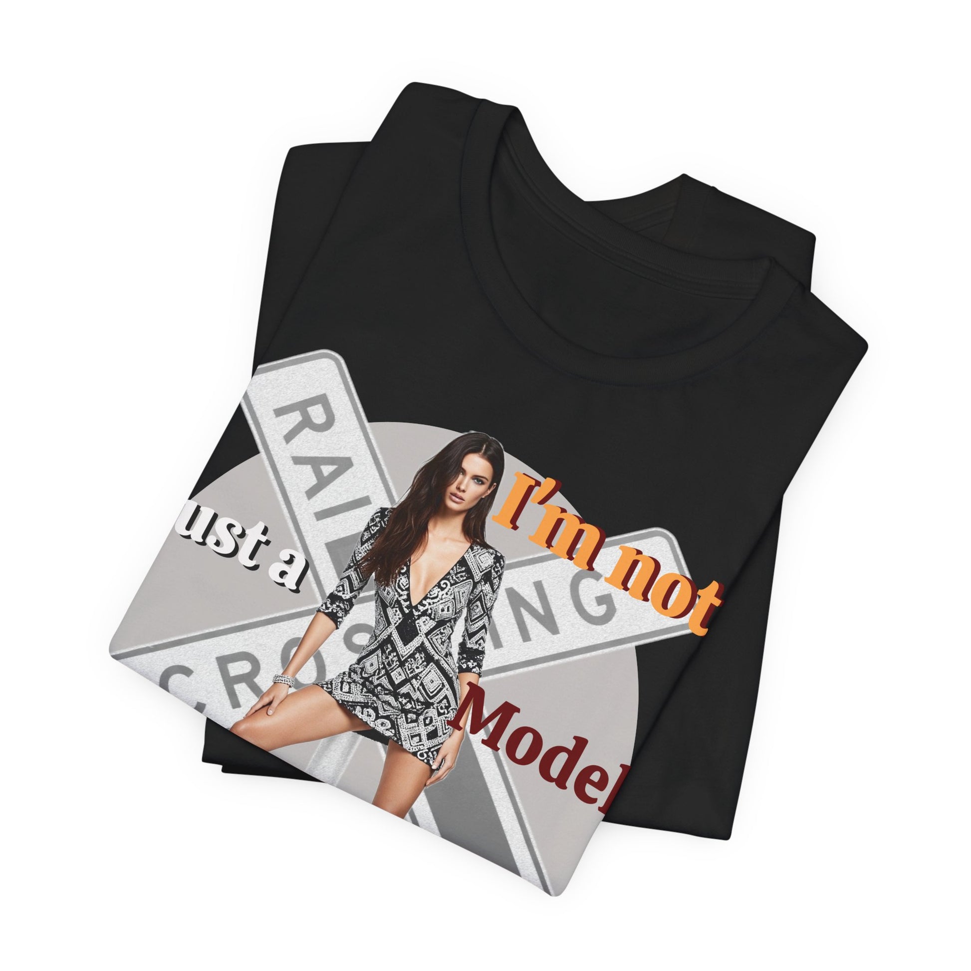 Railroad Model Unisex Tee, Train Lover Gift, Funny 'Model Railroader' Shirt, Model Railroading Apparel, Unique Graphic T-Shirt - Schmartypants