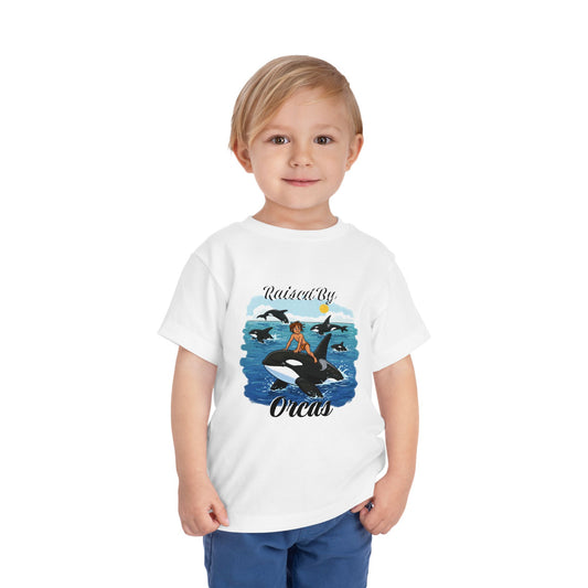 Orca Adventure Toddler Tee, Kids Ocean Shirt, Nautical Toddler Tee, Beach Day Outfit, Animal Lover Gift