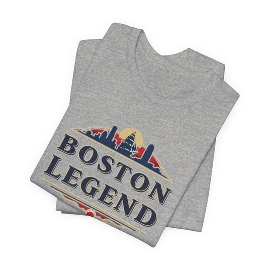 Boston Legend Unisex Tee | Casual Everyday Wear, Gift for Sports Fans, Boston Pride Shirt, Travel Souvenir, Summer Outfit