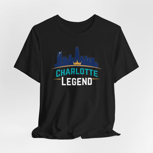Charlotte Legend T-Shirt, Unisex Graphic Tee, Urban Streetwear, Gift for Sports Fans, City Pride Apparel, Charlotte Souvenir Tee