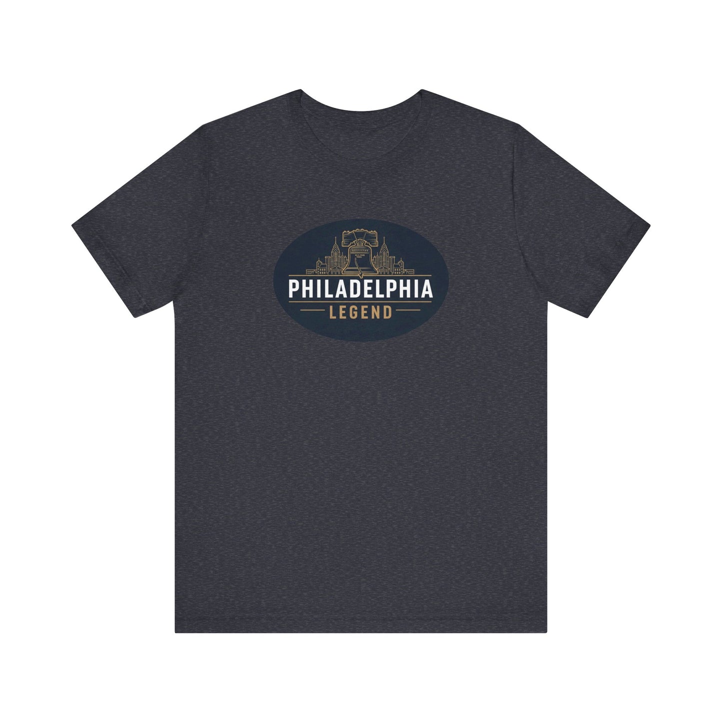 Philadelphia Legend Unisex Jersey Short Sleeve Tee | Casual Fashion, Gift for Sports Fans, Birthday Present, Summer Wear, Philly Souvenir Tee